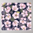 Recherche de fleur de pomme posters Illustration