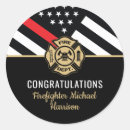 Recherche de pompiers autocollants Services d'urgence