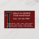 Recherche de difficulté cartes visite Service