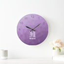 Recherche de violette horloges Géométrique