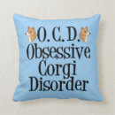 Recherche de désordre coussins Bleu