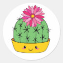 Recherche de cactus cartoon autocollants Dessin