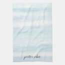 Recherche de watercolor cuisine linges Bleu
