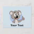 Recherche de ours koala cartes postales Pour les enfants