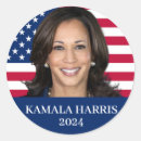 Recherche de parti politique autocollants Kamala harris