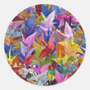 Recherche de grues papier autocollants Jaune