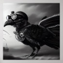 Recherche de oiseau de b art Noir et blanc
