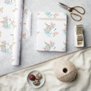 Recherche de licornes papier cadeau Jeune fille