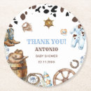 Recherche de cowboy dessous de verres Bleu