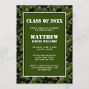 Recherche de camoflauge invitations Vert