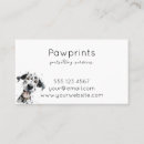 Recherche de chien dalmatien cartes visite Chiot