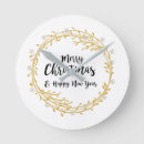 Recherche de couronne horloges Couronne de noël