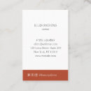 Recherche de orange standard cartes visite Simple