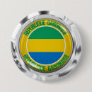 Recherche de le gabon badges Drapeaux du monde