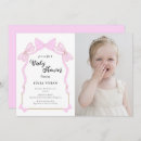 Recherche de bow baby shower invitations Rougir