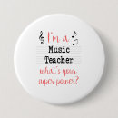 Recherche de professeur de musique badges Musicien