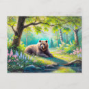 Recherche de dessin pastel cartes postales Forêt