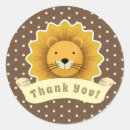 Recherche de tête lion autocollants Merci