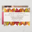 Recherche de autumn leaves invitations Feuille