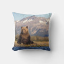 Recherche de ours brun coussins Faune