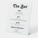 Recherche de vintage bar signes Typographie