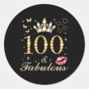 Recherche de anniversaire centenaire autocollants Célébration