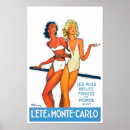 Recherche de vintage monte carlo monaco voyage posters Tennis