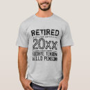 Recherche de retired tshirts Pension