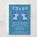 Recherche de twin baby shower garçon invitations Bleu