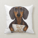 Recherche de dachshund coussins Amoureux des animaux