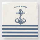 Recherche de navire dessous de verres Bleu marine