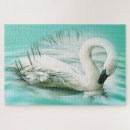 Recherche de cygnes puzzles Animaux