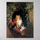 Recherche de peintures chaton posters Vintage