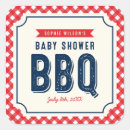 Recherche de baby shower bbq autocollants Pays