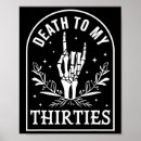 Recherche de anniversaire gothique posters Squelette