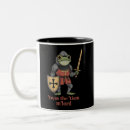 Recherche de chevaliers médiévaux tasses Grenouille
