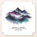 Recherche de forêt de mariage sous verres Montagne