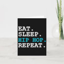 Recherche de hip hop vœux cartes Fond de danse