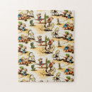 Recherche de vintage cowboy puzzles Cowgirl