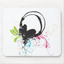 Recherche de écouteur tapis souris Illustration