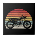 Recherche de motocyclette carreaux Rétro