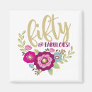 Recherche de anniversaire de 50 ans magnets 50 et fabuleux