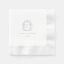 Recherche de logo mariage serviettes Bleu poussiéreux