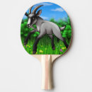 Recherche de chèvre raquettes ping pong Illustration