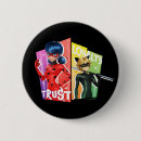 Recherche de ladybug badges Fille magique