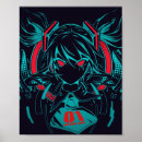 Recherche de fille japonaise posters Dessin animé