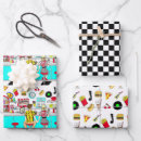 Recherche de cinquante cinquantième 50 années papier cadeau Vintage