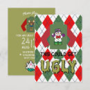 Recherche de humoristique noël invitations Fête du chandail