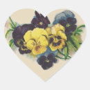 Recherche de fleurs de pensée autocollants Pensées