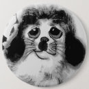 Recherche de triste badges Noir et blanc